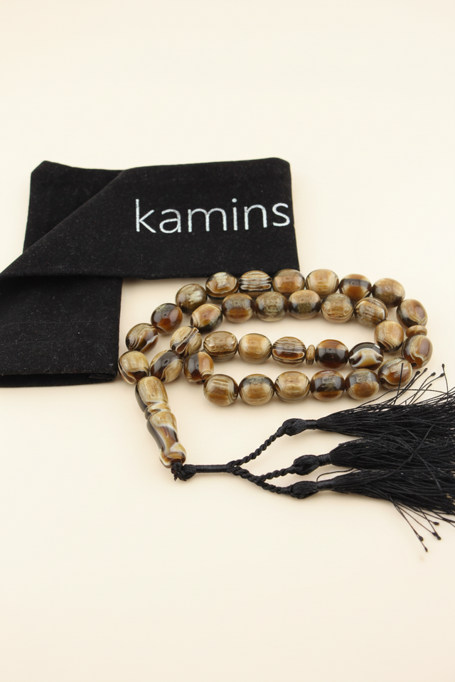 Arabic Tassel Amber Tasbih