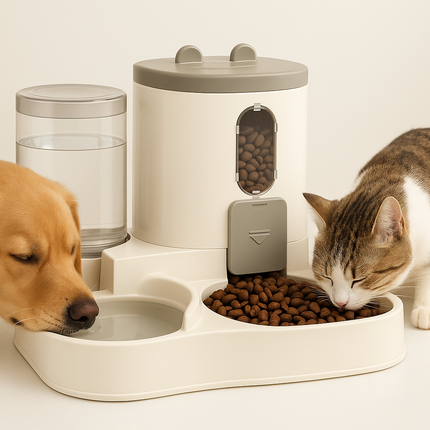 2 in 1 Pet Food&Water Dispenser