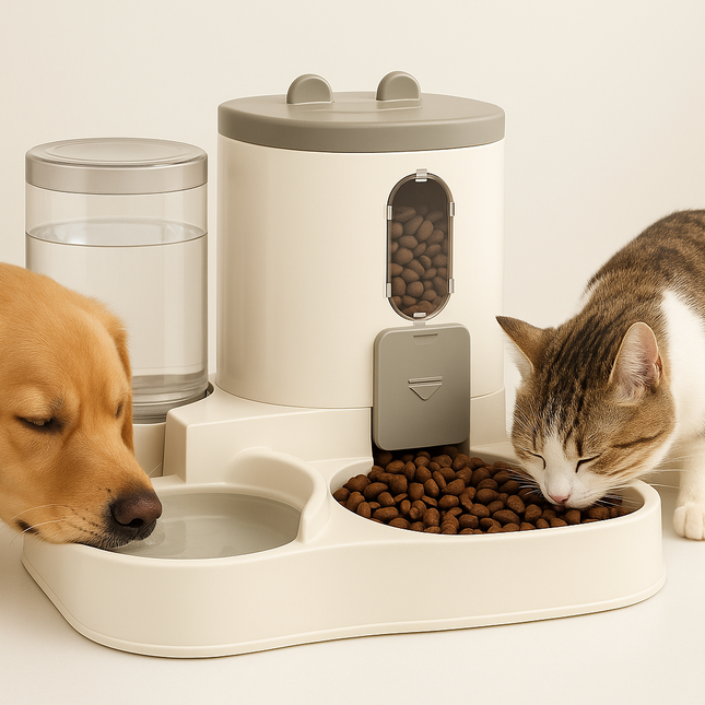 2 in 1 Pet Food&Water Dispenser
