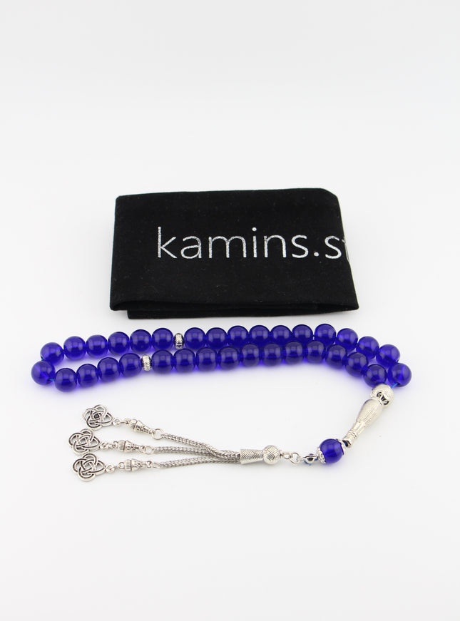 Deep Blue Onyx Tasbih
