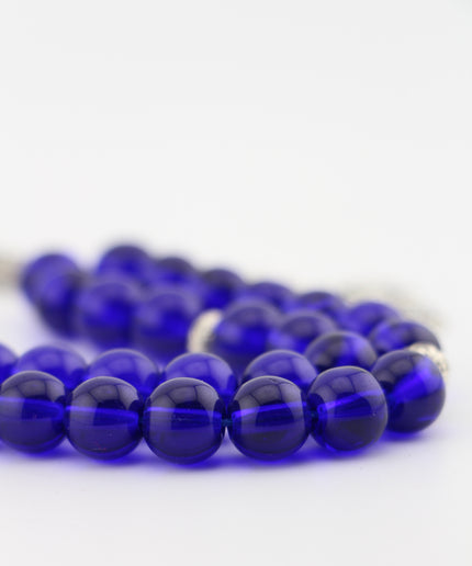 Deep Blue Onyx Tasbih
