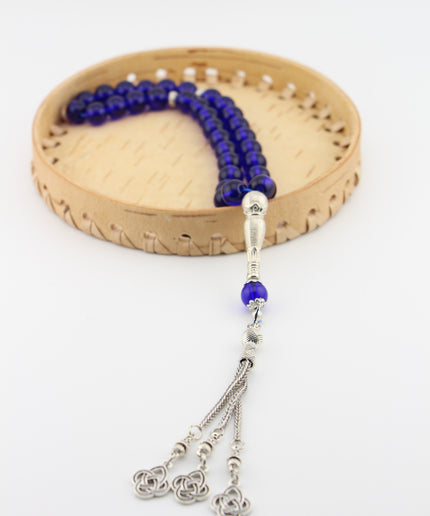 Deep Blue Onyx Tasbih
