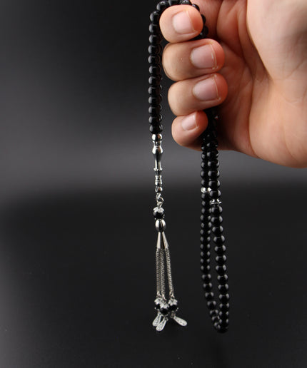 Onyx Tasbih – 99 Beads (6mm)
