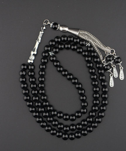 Onyx Tasbih – 99 Beads (6mm)