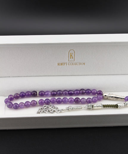 Amethyst Tasbih – Pocket Sized