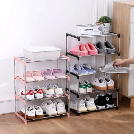 3/4 Layer Shoe Rack - Space Saving Storage