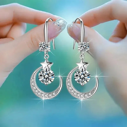Moon earrings