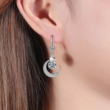 Moon earrings