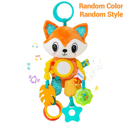 Soft Hanging Sensory Toy - Crinkle & Teether