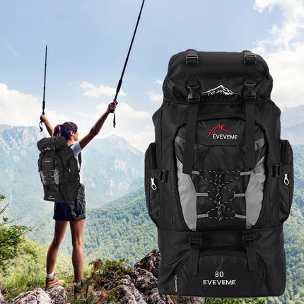 80L Hiking backpack