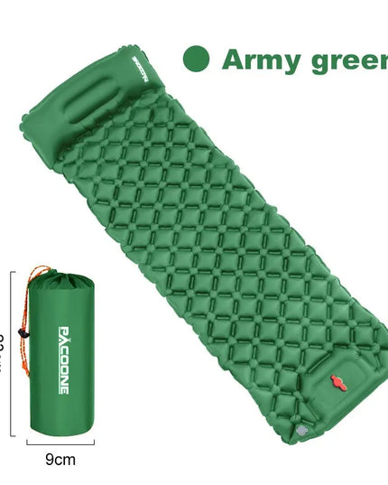 Ultralight Camping Air Mattress with Built-in Pump
