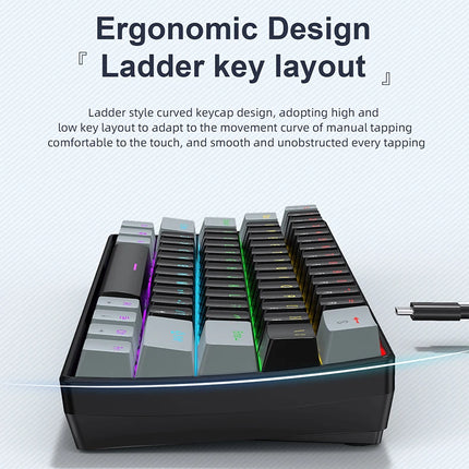 APAYADO K61 Mechanical Gaming Keyboard