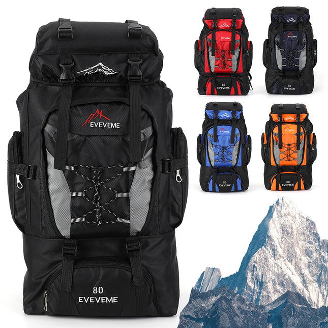 80L Hiking backpack