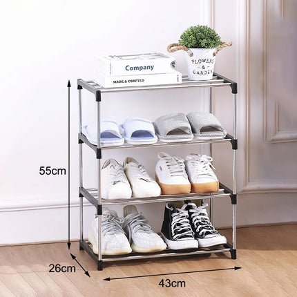 3/4 Layer Shoe Rack - Space Saving Storage