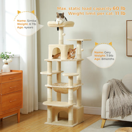 Tree and Tower for Indoor Cats