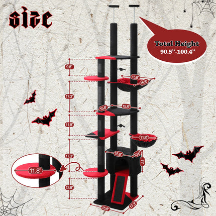 Adjustable Cat Tree House