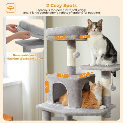 Tree and Tower for Indoor Cats