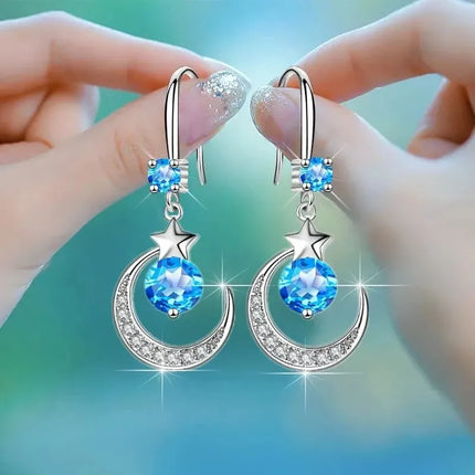 Moon earrings