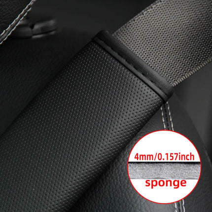 PU Leather Car Seat Belt Shoulder Cover