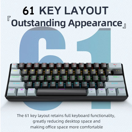 APAYADO K61 Mechanical Gaming Keyboard