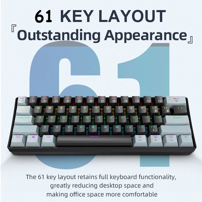 APAYADO K61 Mechanical Gaming Keyboard