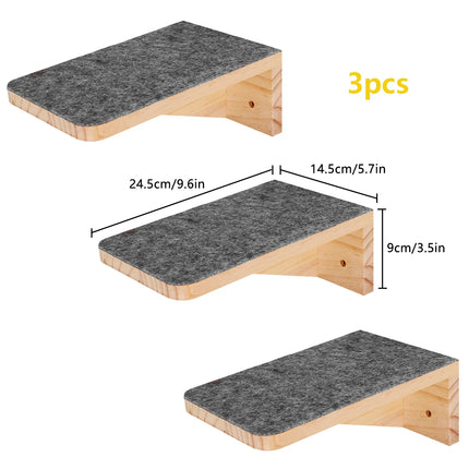 Wall Mounted Cat Climbing Shelves