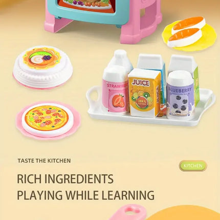 Mini Kitchen Play Set - DIY Cooking Toy