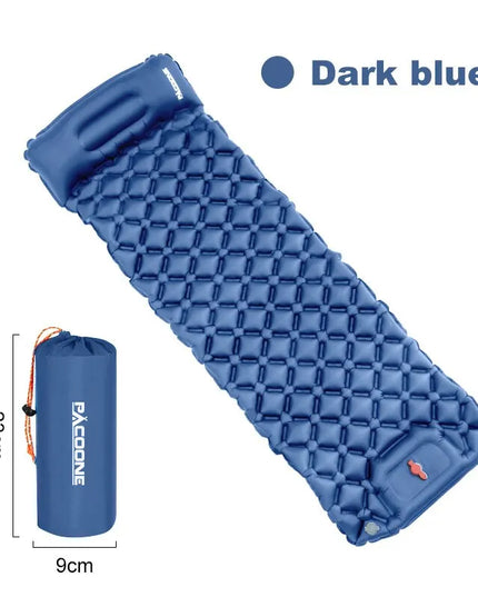 Ultralight Camping Air Mattress with Built-in Pump