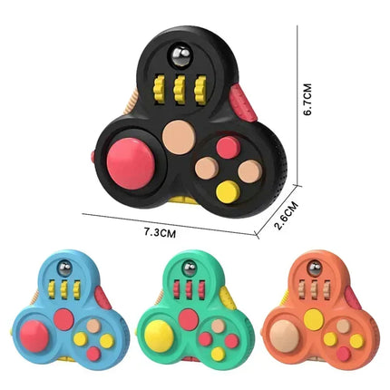 Colorful Hand Spinner - Rainbow Fidget Toy