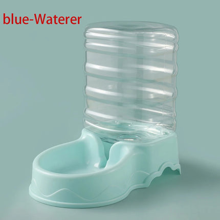 Pet Water Fountain And Food Dispenser