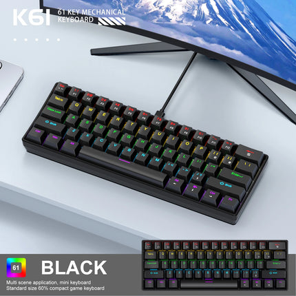 APAYADO K61 Mechanical Gaming Keyboard