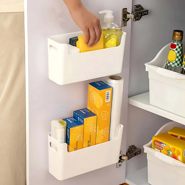 Cabinet Door Organizer - Multi-Purpose Kitchen Rack