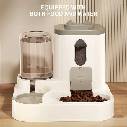 2 in 1 Pet Food&Water Dispenser