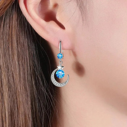 Moon earrings