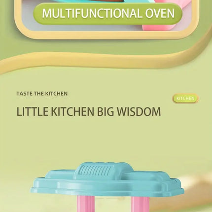 Mini Kitchen Play Set - DIY Cooking Toy