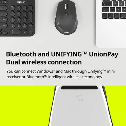 Logitech M720 Wireless Bluetooth Mouse