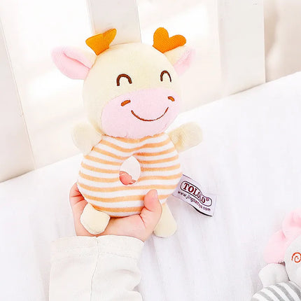 Baby Rattle Toys - Cartoon Animal Plush