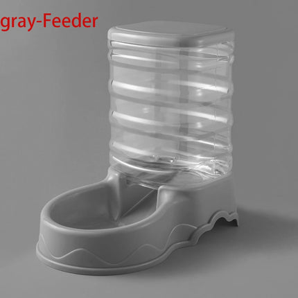 Pet Water Fountain And Food Dispenser