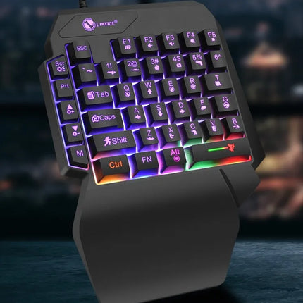 35-Key One-Handed Gaming Keyboard