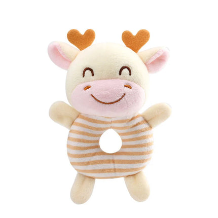 Baby Rattle Toys - Cartoon Animal Plush
