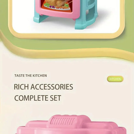 Mini Kitchen Play Set - DIY Cooking Toy