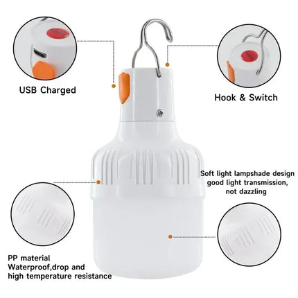 USB Rechargeable LED Camping Lantern