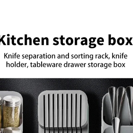 Kitchen Drawer Cutlery Storage Tray