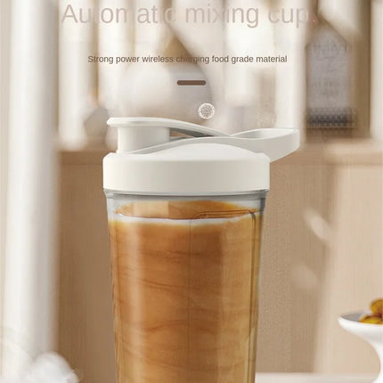 Portable Electric Protein Shaker Bottle