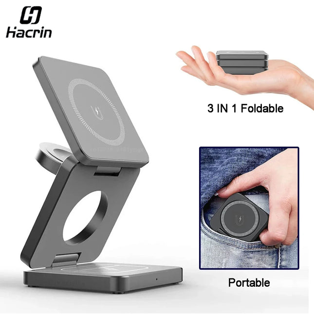 3 in 1 Foldable Wireless Charger