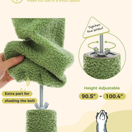 Adjustable Cat Tree House