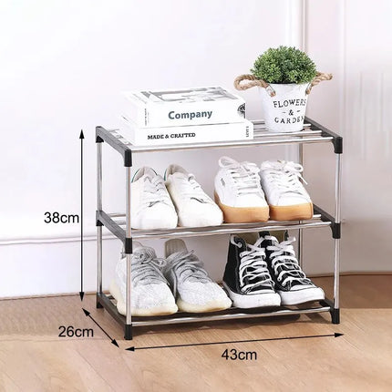 3/4 Layer Shoe Rack - Space Saving Storage