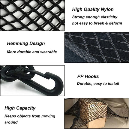 Universal Car Trunk Net - Cargo Organizer