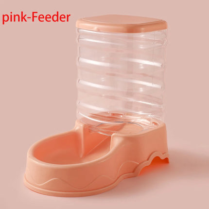 Pet Water Fountain And Food Dispenser