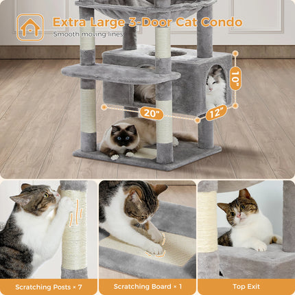 Tree and Tower for Indoor Cats